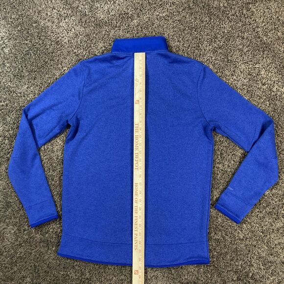 Men’s Medium Under Armour Golf X Storm Cold Gear Blue Pullover - Picture 4 of 13